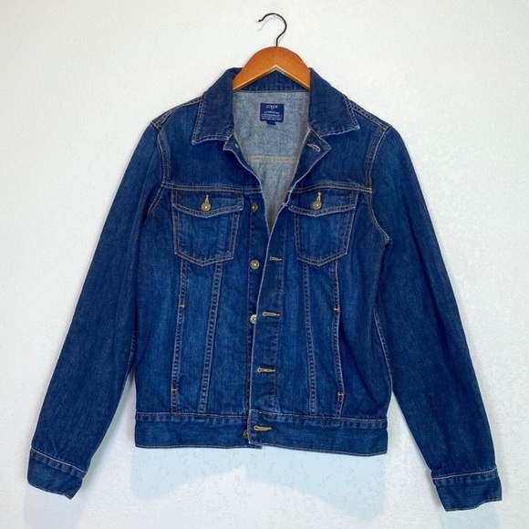 J. Crew Other - J.Crew Mens Classic Denim Jean Trucker Jacket Sz S